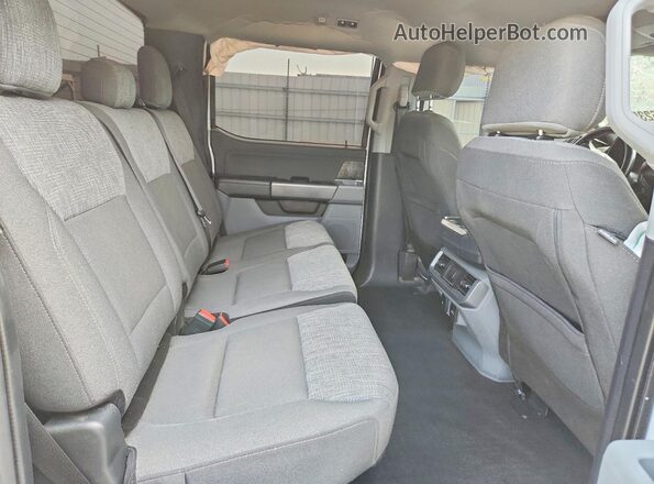 1FTEW1EP4MKF12337 2021 FORD F150 Белый Вид задних сидений