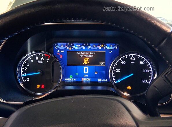 1FTEW1EP4NKD97319 2022 FORD F150 Gray ხელსაწყოთა პანელის ხედი