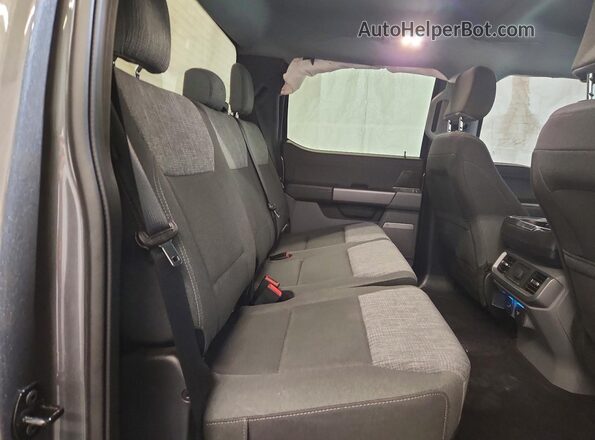 1FTEW1EP4NKD97319 2022 FORD F150 Gray უკანა სავარძლების ხედი