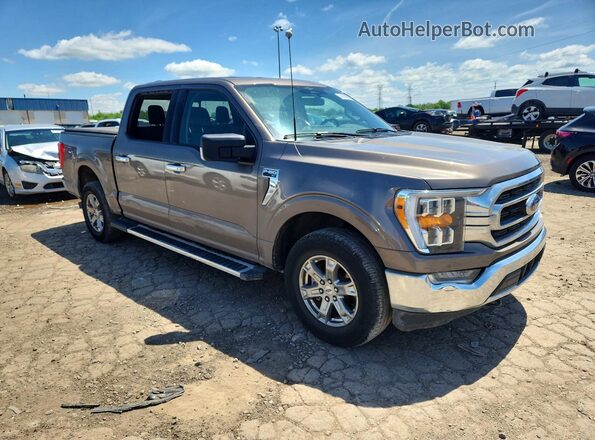 1FTEW1EP4PFD30103 2023 FORD F150 Tan წინა მარჯვენა