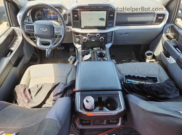 1FTEW1EP4PFD30103 2023 FORD F150 Tan წინა პანელის ხედი