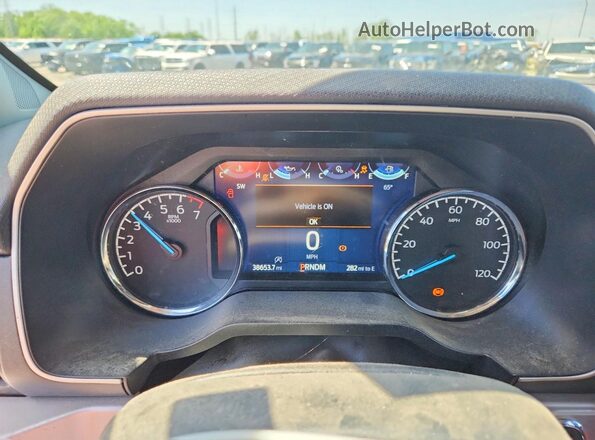 1FTEW1EP4PFD30103 2023 FORD F150 Tan ხელსაწყოთა პანელის ხედი