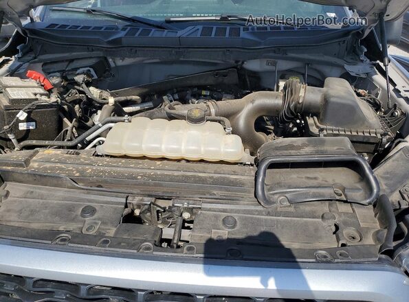 1FTEW1EP4PKE64830 2023 FORD F150 Silver Widok wnętrza z tyłu