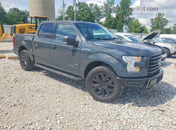 1FTEW1EP5GFB68661 2016 FORD F150 Черный Передняя правая четверть