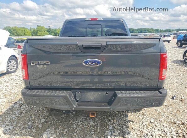 1FTEW1EP5GFB68661 2016 FORD F150 Черный Вид сзади