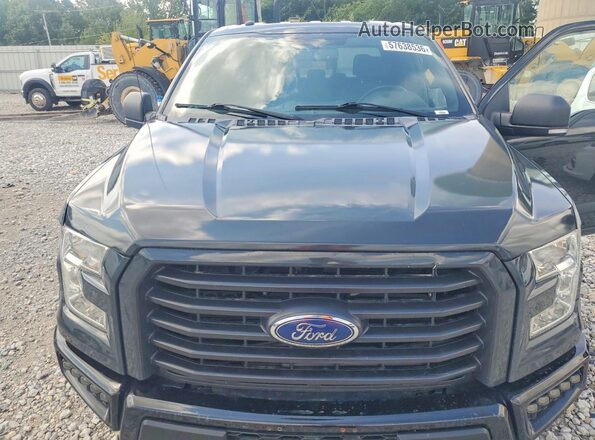 1FTEW1EP5GFB68661 2016 FORD F150 Черный Вид задней части салона