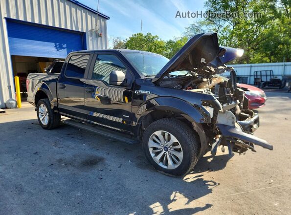 1FTEW1EP5GFC72552 2016 FORD F150 Black Delantero derecho