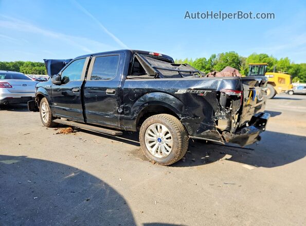 1FTEW1EP5GFC72552 2016 FORD F150 Black Trasero izquierdo