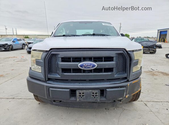 1FTEW1EP5GKF55959 2016 FORD F150 White Widok z przodu