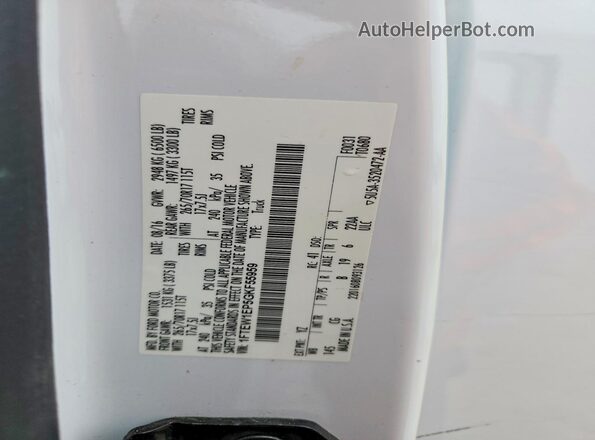 1FTEW1EP5GKF55959 2016 FORD F150 White Widok komory silnika