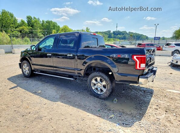 1FTEW1EP5HFB75563 2017 FORD F150 Black Trasero izquierdo
