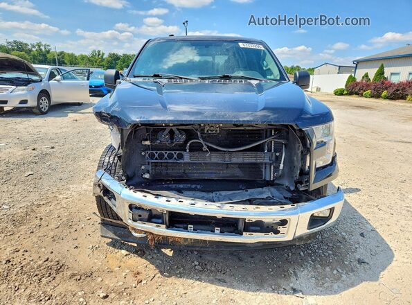 1FTEW1EP5HFB75563 2017 FORD F150 Black Vista frontal