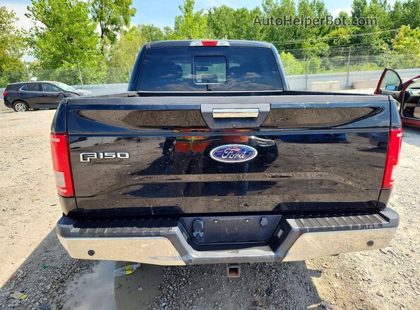 1FTEW1EP5HFB75563 2017 FORD F150 Black Vista trasera