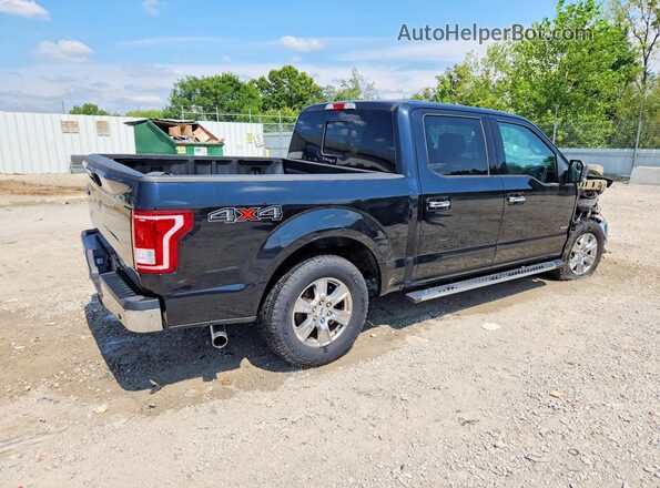 1FTEW1EP5HFB75563 2017 FORD F150 Black Trasero derecho