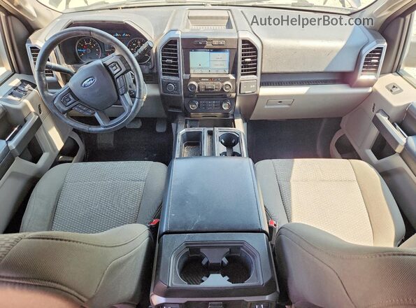 1FTEW1EP5HFB75563 2017 FORD F150 Black Vista del salpicadero