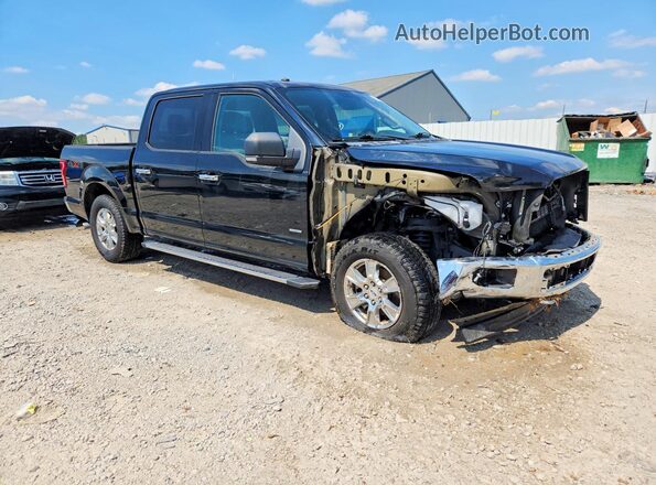 1FTEW1EP5HFB75563 2017 FORD F150 Black Delantero derecho