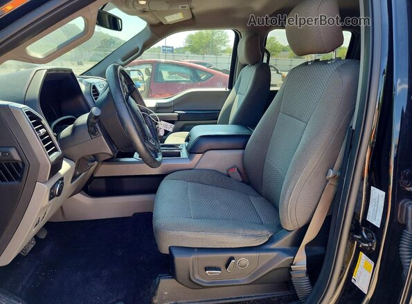 1FTEW1EP5HFB75563 2017 FORD F150 Black Vista interior delantera