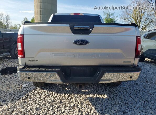 1FTEW1EP5JFB42987 2018 FORD F150 Silver Հետևի տեսք