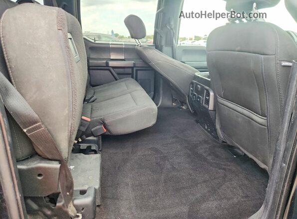 1FTEW1EP5JFE03308 2018 FORD F150 Черный Вид задних сидений
