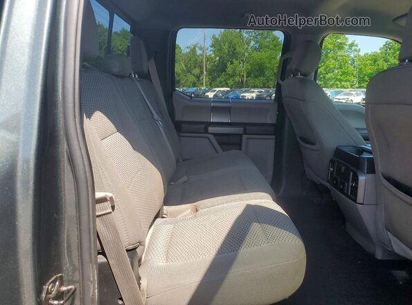 1FTEW1EP5JKF48565 2018 FORD F150 Green Հետևի նստատեղերի տեսք