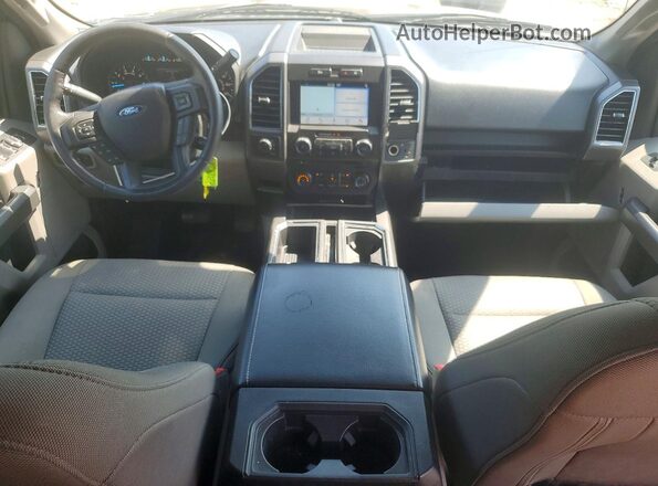 1FTEW1EP5JKF48565 2018 FORD F150 Green Առջևի վահանակի տեսք