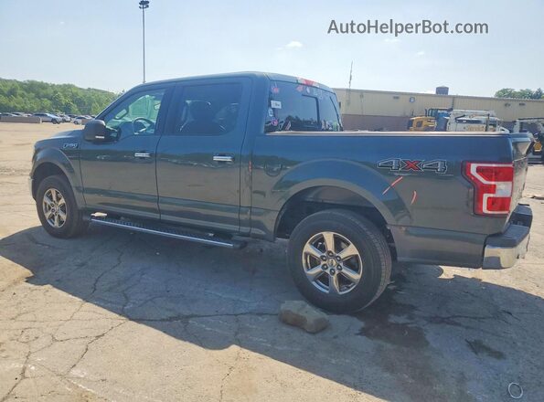 1FTEW1EP5JKF48565 2018 FORD F150 Green Հետևի ձախ