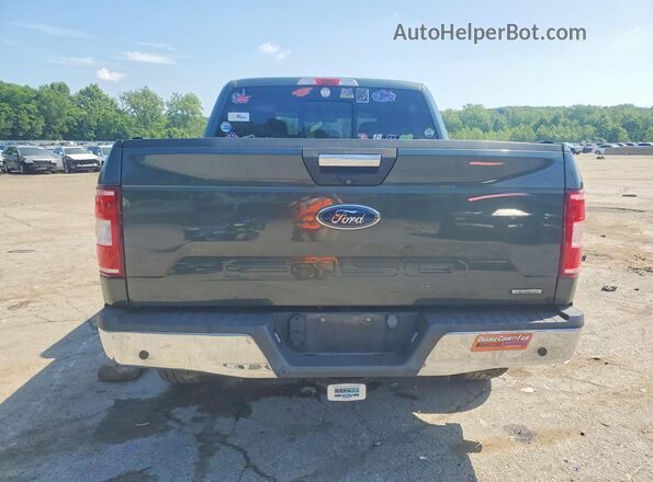 1FTEW1EP5JKF48565 2018 FORD F150 Green Հետևի տեսք