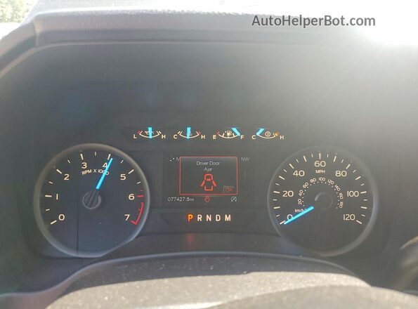1FTEW1EP5JKF48565 2018 FORD F150 Green Սարքավորումների վահանակի տեսք