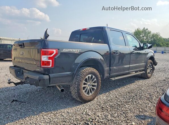 1FTEW1EP5KFA27713 2019 FORD F150 Black Tył prawy