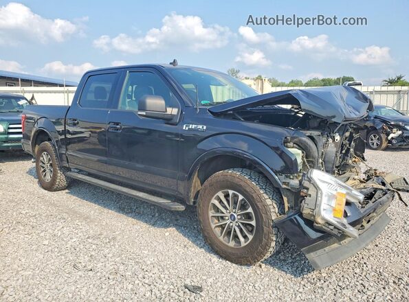 1FTEW1EP5KFA27713 2019 FORD F150 Black Przód prawy