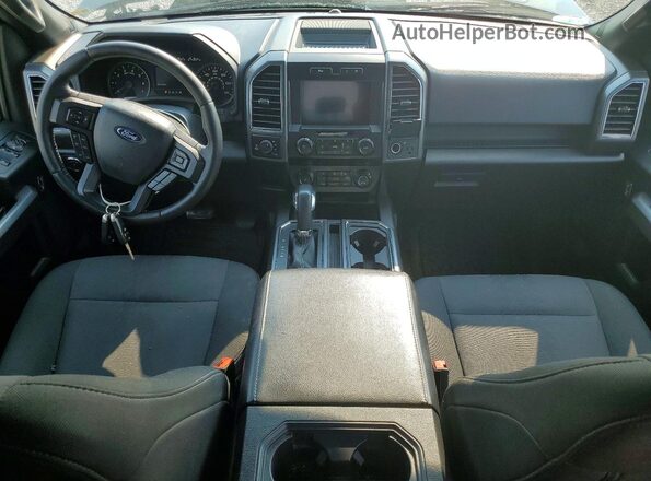 1FTEW1EP5KFA27713 2019 FORD F150 Black Widok deski rozdzielczej