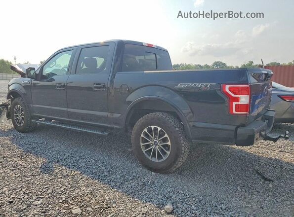 1FTEW1EP5KFA27713 2019 FORD F150 Black Tył lewy