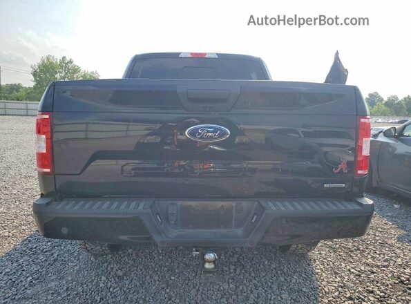 1FTEW1EP5KFA27713 2019 FORD F150 Black Widok z tyłu