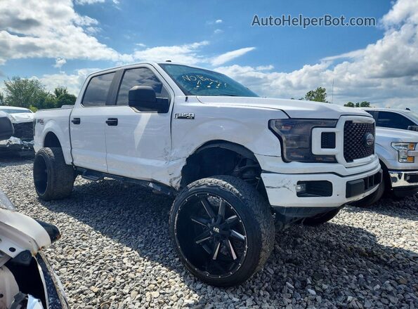 1FTEW1EP5KKC49370 2019 FORD F150 White წინა მარჯვენა