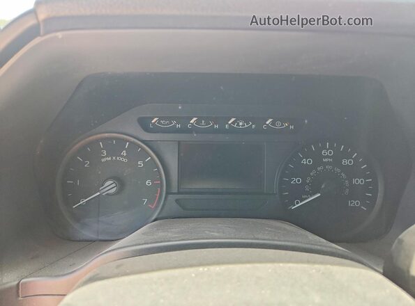 1FTEW1EP5KKD95784 2019 FORD F150 White Instrument cluster view