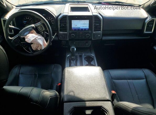 1FTEW1EP5LFA06037 2020 FORD F150 Белый Вид панели приборов