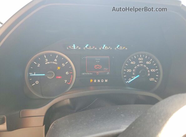 1FTEW1EP5LFA06037 2020 FORD F150 Белый Вид щитка приборов
