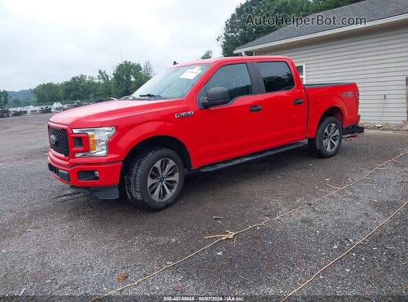 1FTEW1EP5LKF45362 2020 FORD F150 Red Przód lewy