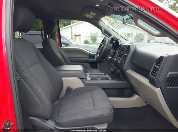1FTEW1EP5LKF45362 2020 FORD F150 Red Widok wnętrza z przodu