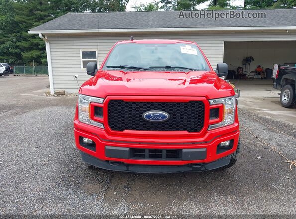 1FTEW1EP5LKF45362 2020 FORD F150 Red Widok wnętrza z tyłu