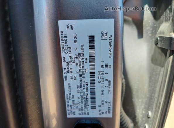 1FTEW1EP5MFB86654 2021 FORD F150 Silver ძრავის განყოფილების ხედი