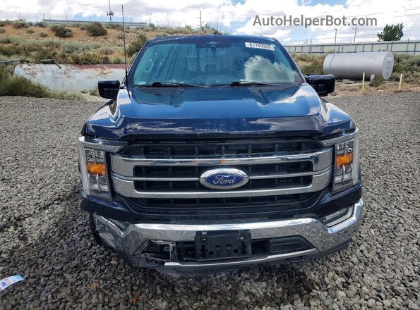 1FTEW1EP5NKD23990 2022 FORD F150 Black წინა ხედი