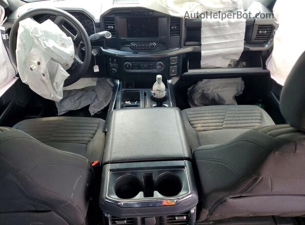 1FTEW1EP5PFA79916 2023 FORD F150 White Dashboard view