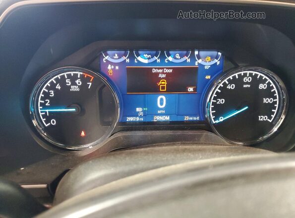 1FTEW1EP5PKE80552 2023 FORD F150 Red ხელსაწყოთა პანელის ხედი