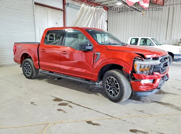 1FTEW1EP5PKE80552 2023 FORD F150 Red წინა მარჯვენა