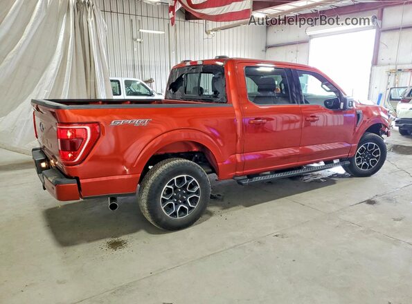 1FTEW1EP5PKE80552 2023 FORD F150 Red უკანა მარჯვენა