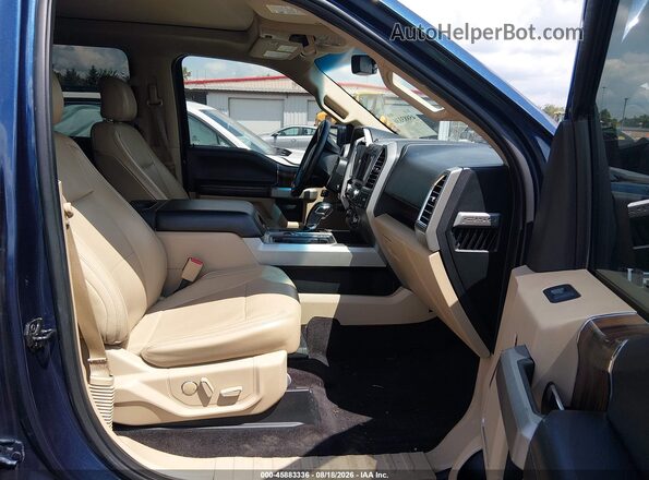 1FTEW1EP6GFB42487 2016 FORD F150 Blue Սալոնի դիմացի տեսք
