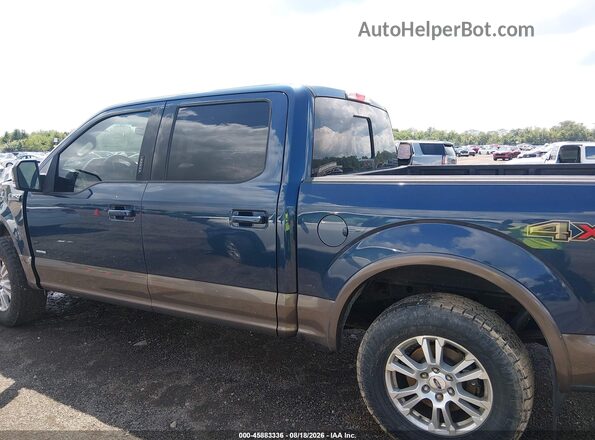 1FTEW1EP6GFB42487 2016 FORD F150 Blue Սալոնի 360 աստիճան տեսք