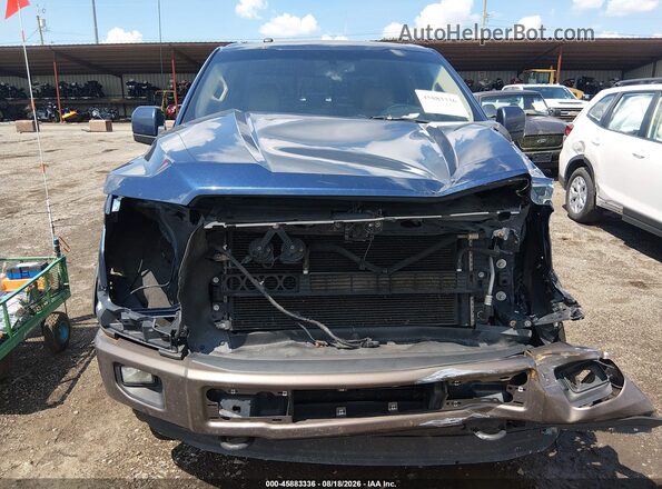 1FTEW1EP6GFB42487 2016 FORD F150 Blue Սարքավորումների վահանակի տեսք