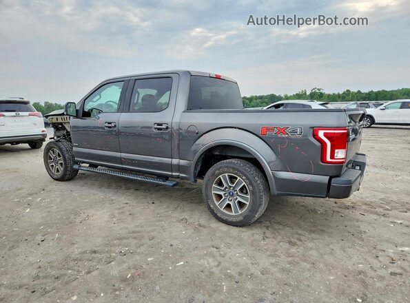 1FTEW1EP6GFB65445 2016 FORD F150 Gray უკანა მარცხენა